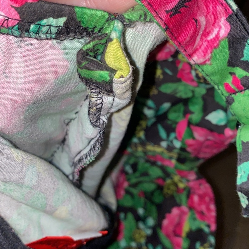 Pinup couture deadly dames floral wiggle dress - Picture 8 of 8